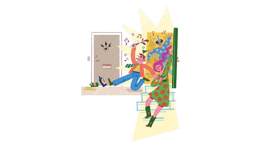 Grannar som stör varandra – vilket ansvar har styrelsen?